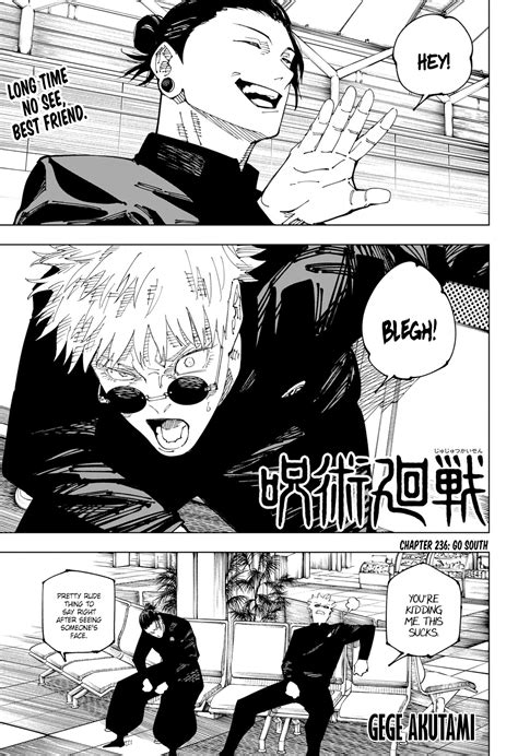 Jujutsu Kaisen, Chapter 236